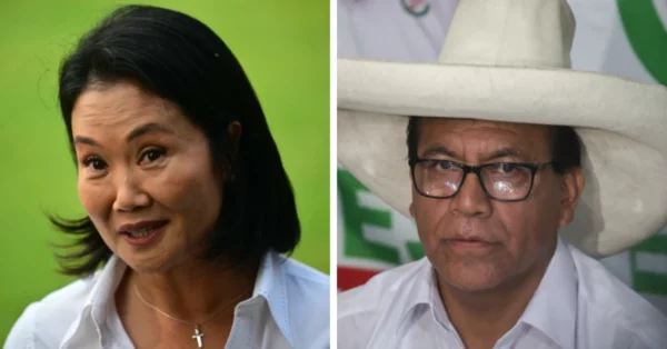 Keiko Fujimori y Roberto Sánchez pasan a la segunda vuelta del 7 de junio.