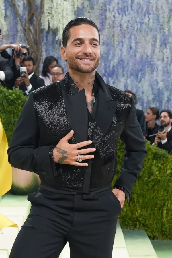 Maluma en la met Gala