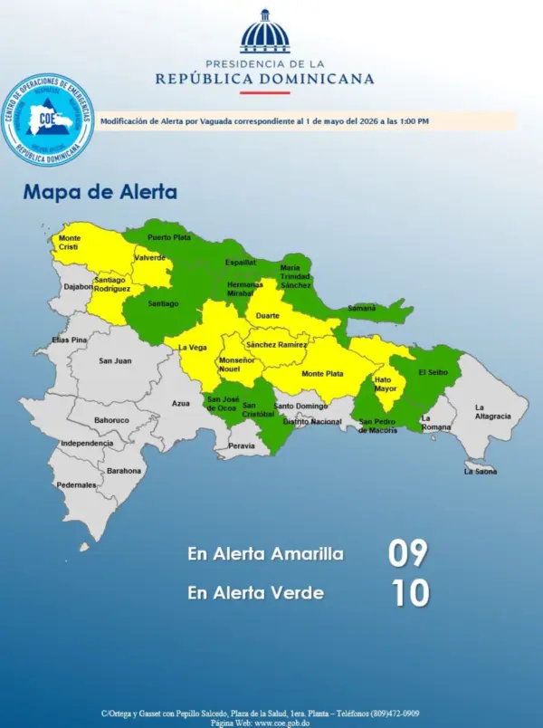 Mapa del COE