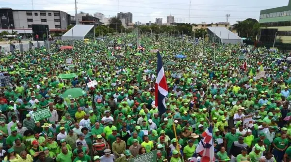 Protesta, Marcha verde, Manifestantes, RD.