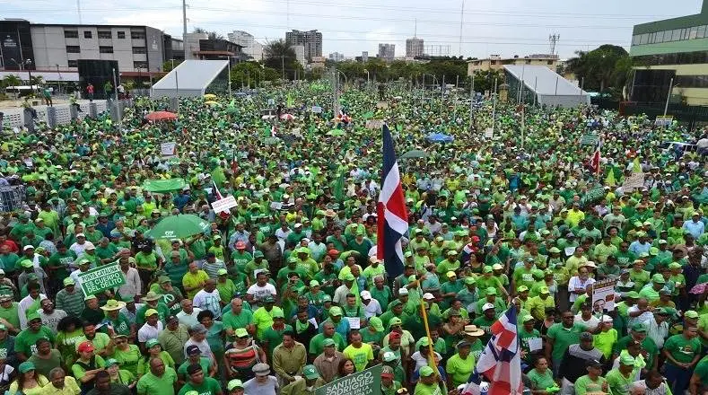 Protesta, Marcha verde, Manifestantes, RD.
