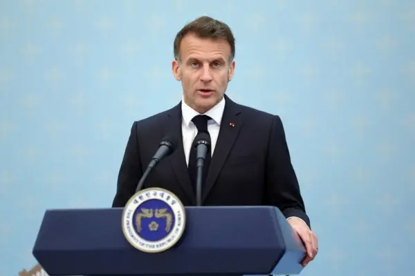 El presidente francés Emmanuel Macron. EFE