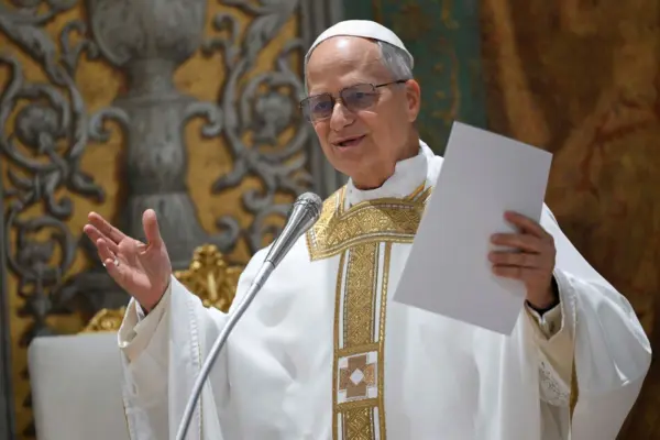 El papa León XIV.