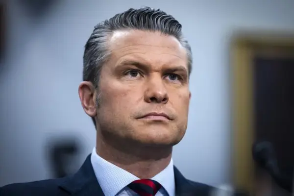Fotografía de archivo del secretario de Guerra de EE.UU., Pete Hegseth.
