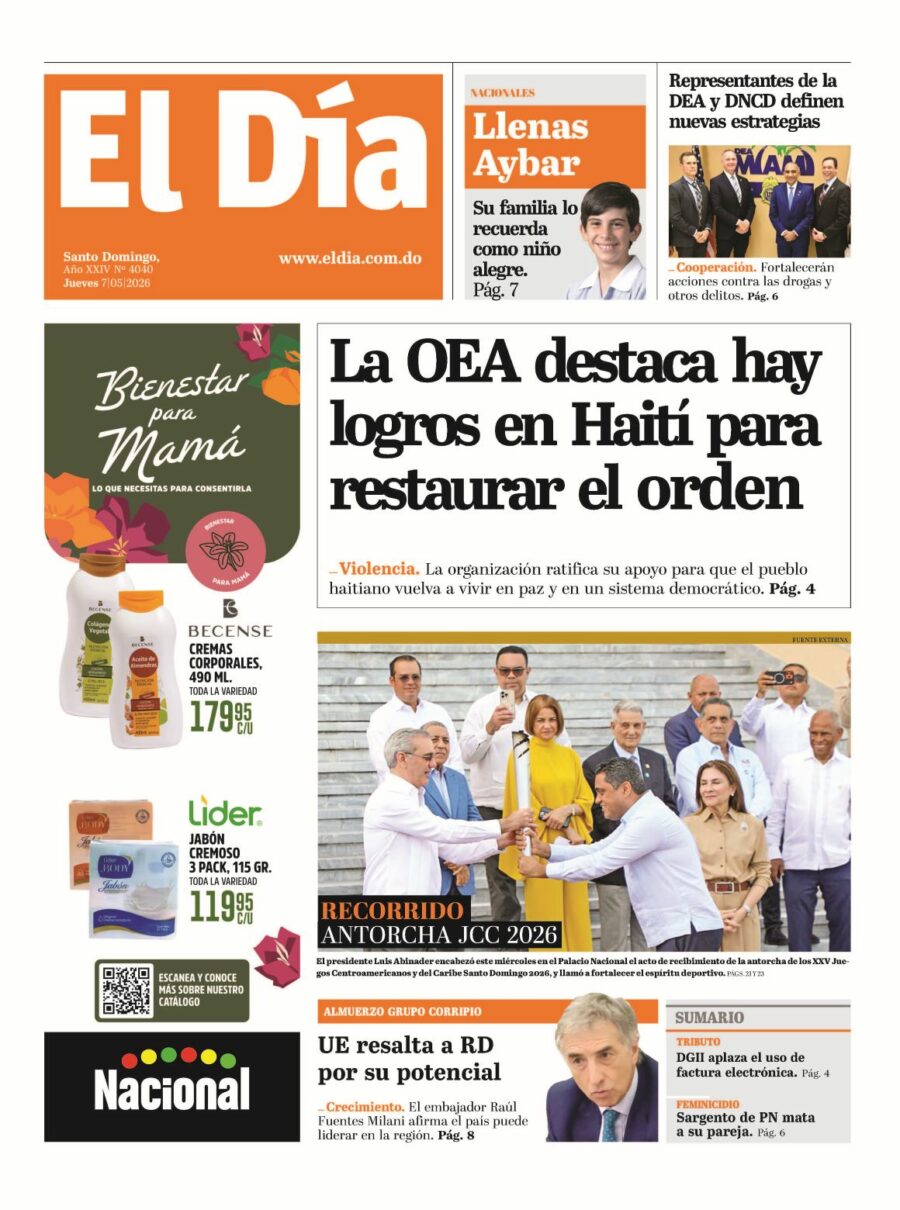 Portada impresa 07-05-2026