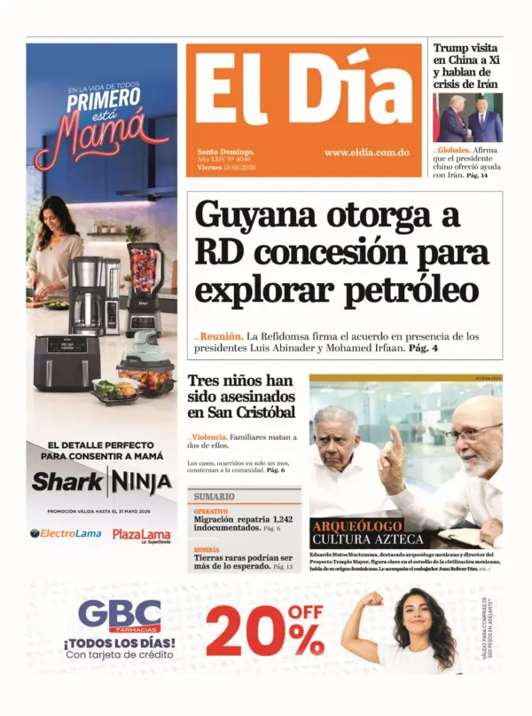 Portada impresa 15-05-2026