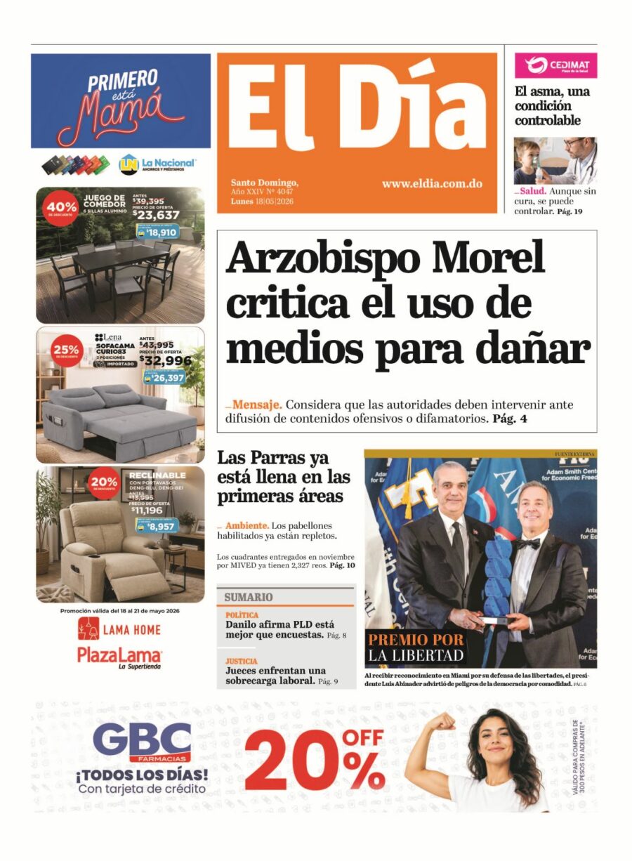 Portada impresa 18-05-2026