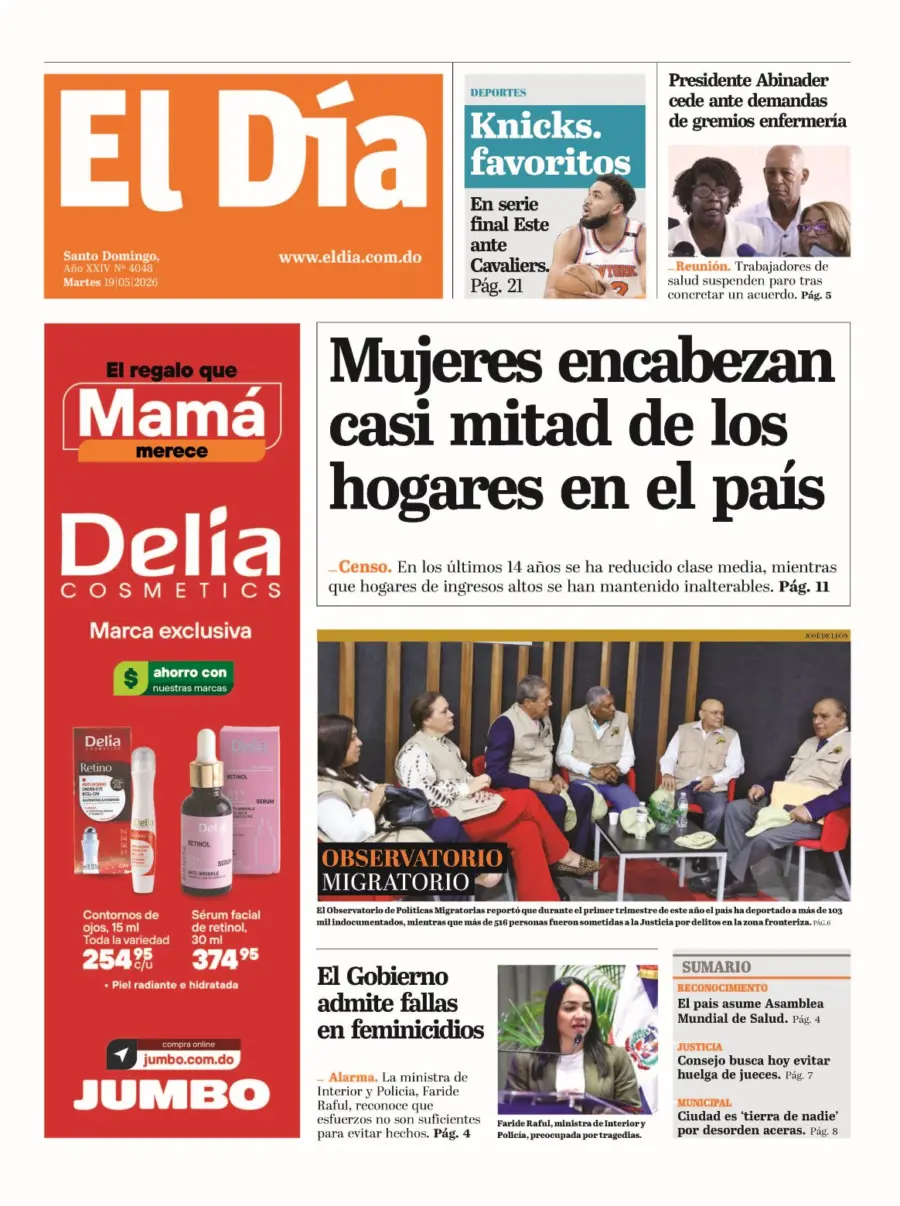 Portada impresa 19-05-26