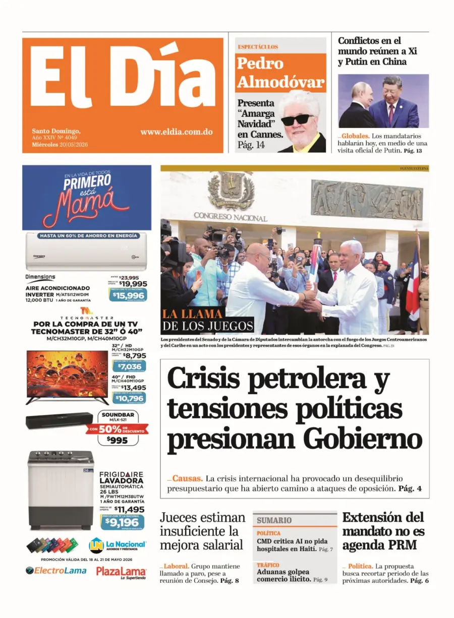 Portada impresa 20-05-2026