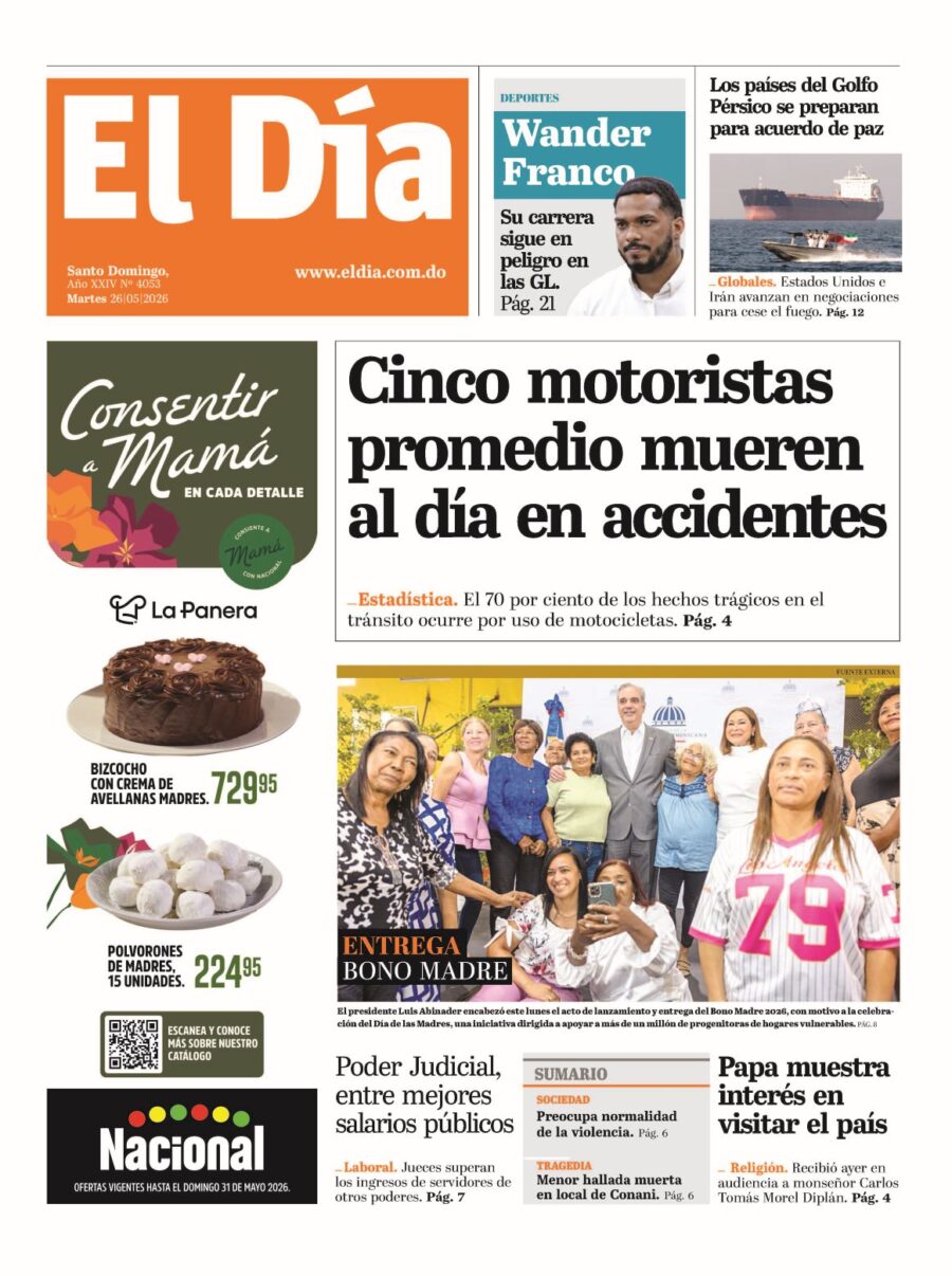 Portada impresa 26-05-2026