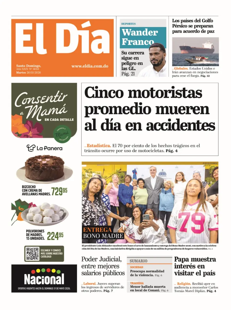 Portada impresa 26-05-2026
