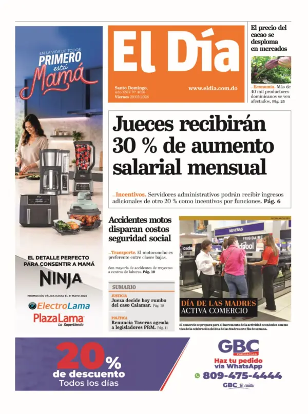 Portada impresa 29-05-2026