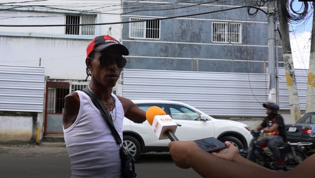 Nelson Adonis Contreras residente de Villa Mella. Foto: Olga De La Cruz