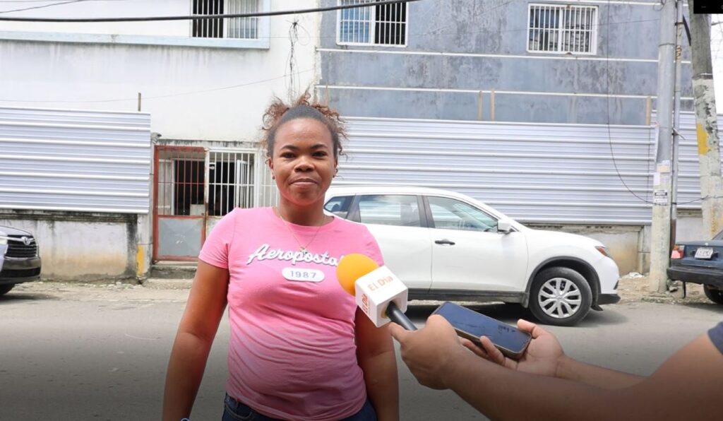 Pascuala Mejía residente del Villa Mella. Foto: Olga De La Cruz