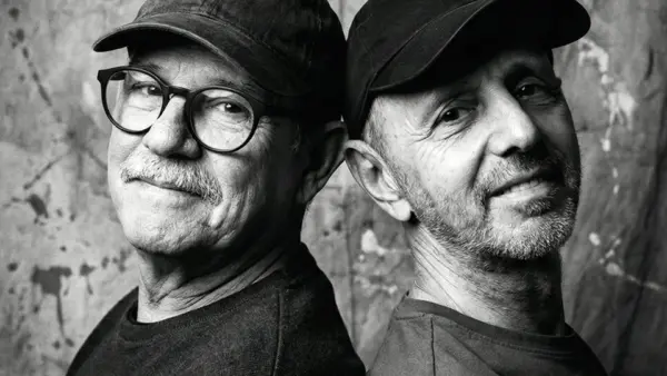 Silvio rodriguez y Alejo Stivey