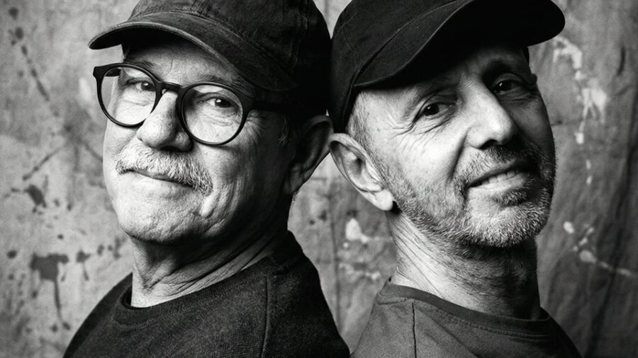 Silvio rodriguez y Alejo Stivey