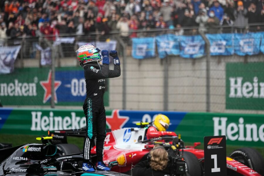 China F1 GP Auto Racing
