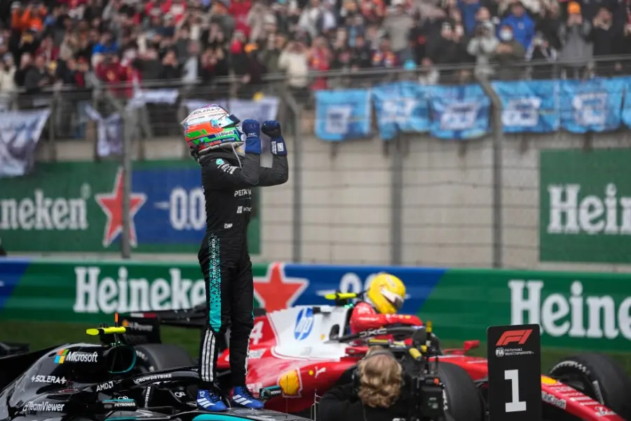 China F1 GP Auto Racing
