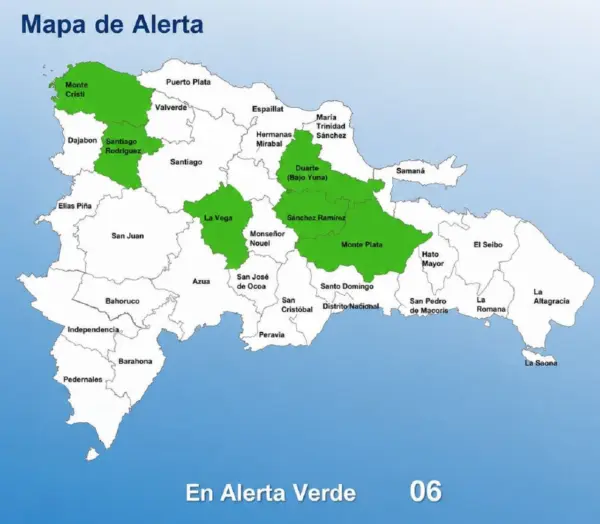 coe mapa verde