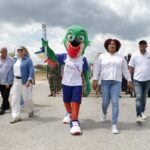 Pueblo de Pedernales acoge inicio recorrido del fuego JJCC2026