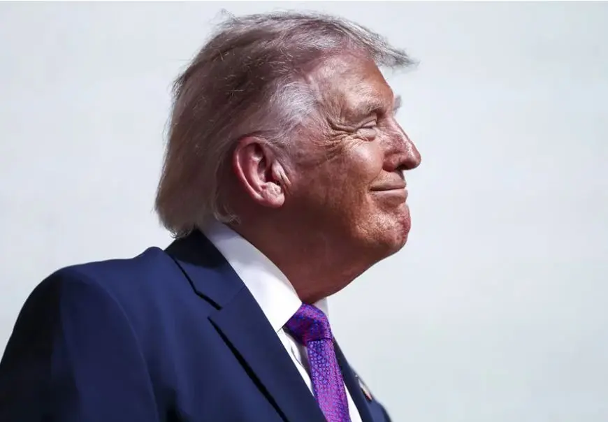 Fotografía del presidente de Estados Unidos, Donald Trump, durante un evento en La Casa Blanca, Washington (Estados Unidos). EFE