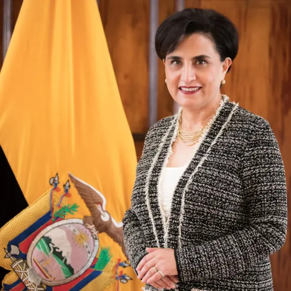 Ministra de Relaciones Exteriores y Movilidad Humana de Ecuador, Gabriela Sommerfeld