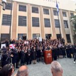 Paro de jueces mantiene cerrados los tribunales este jueves