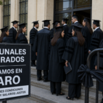 Más de 557 servidores judiciales han renunciado este año, denuncian jueces durante paro nacional