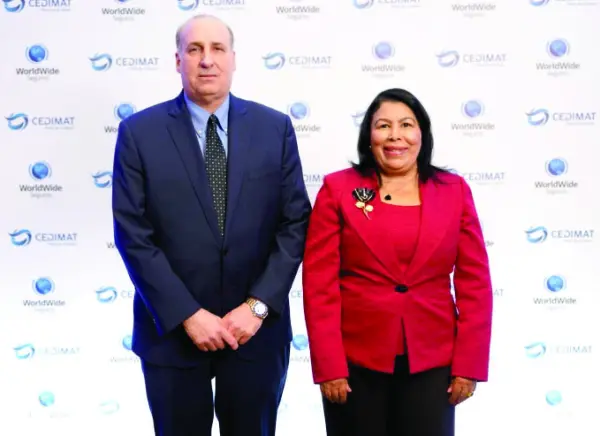 Zanoni Selig  y Milagros Ureña.
