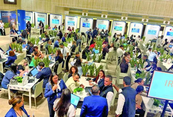 Tony Raful habló con EL DÍA durante la celebración de la Feria Inmobiliaria Banreservas.