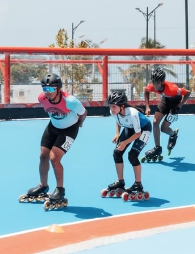 Pista de patinaje, sede de esa disciplina en los JCC 2026.