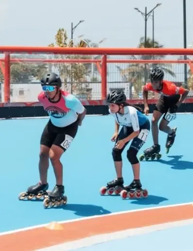 Pista de patinaje, sede de esa disciplina en los JCC 2026.