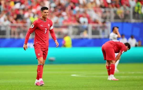 Cristiano Ronaldo se hizo sentir ayer en el Mundial.