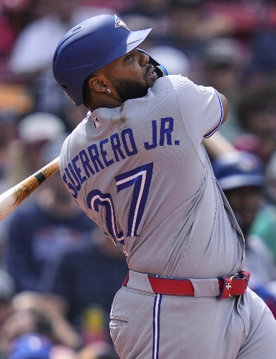 Vladimir Guerrero Jr. tenía más de un mes sin jonrones.