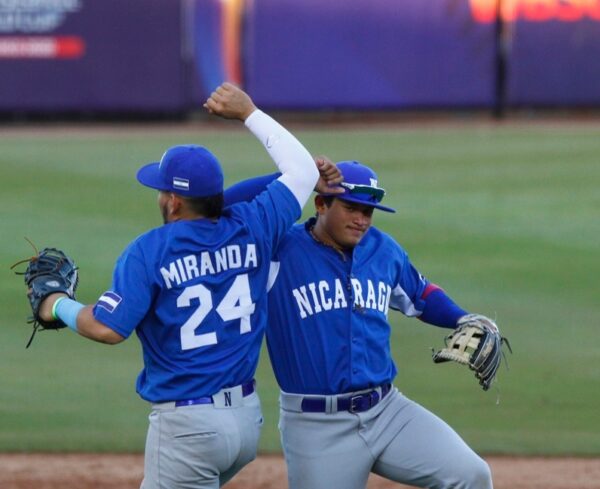 Jugadores de Nicaragua.