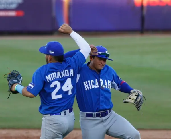 Jugadores de Nicaragua.