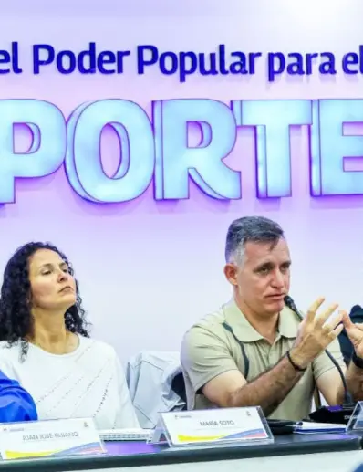 Franklin Cardillo, encabezó reunión de voleibol