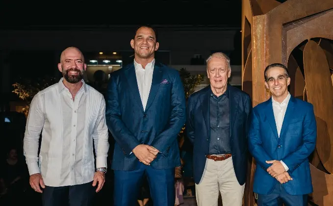 Jacinto Howley, Manuel Grullón, Fernando Valera y Fernando Rodríguez.
