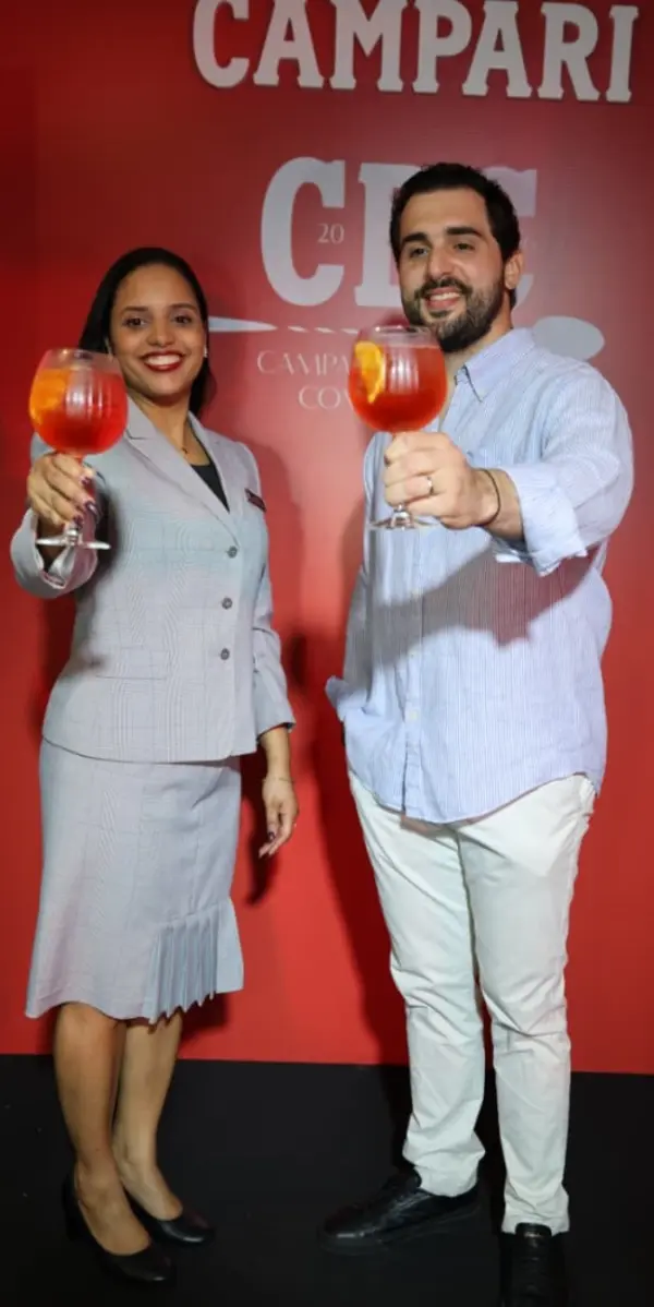 Melina José y Andrés de Marchena.