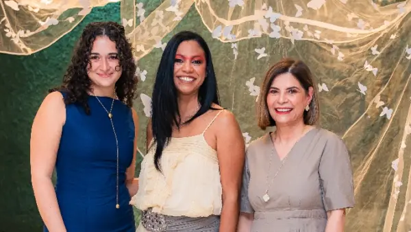 Gabriela Armenteros, Melissa Roedán y Susy Guzmán.