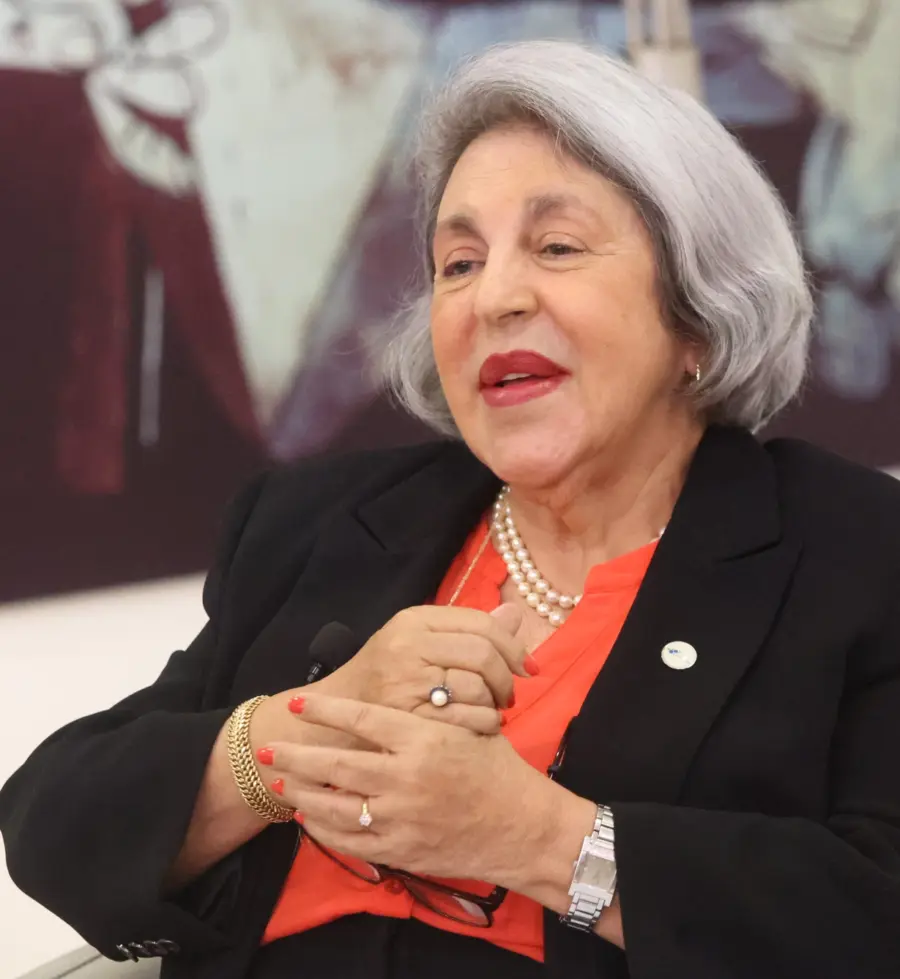 Magaly Caram, directora  ejecutiva de Profamilia, habló de avances de la entidad.  josé de león