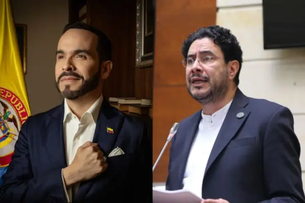 Abelardo de la Espriella y Iván Cepeda.