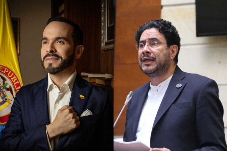 Abelardo de la Espriella y Iván Cepeda.
