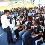Wellington Arnaud socializa proyecto de saneamiento de Boca Chica con estudiantes, empresarios y juntas de vecinos