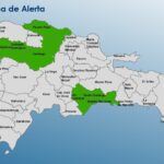 COE declara alerta verde en 6 provincias y el Distrito Nacional por vaguada y lluvias este viernes