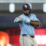 Junior Caminero y Vladimir Guerrero Jr., únicos dominicanos en dominar sus posiciones el primer boletín al Juego de Estrellas