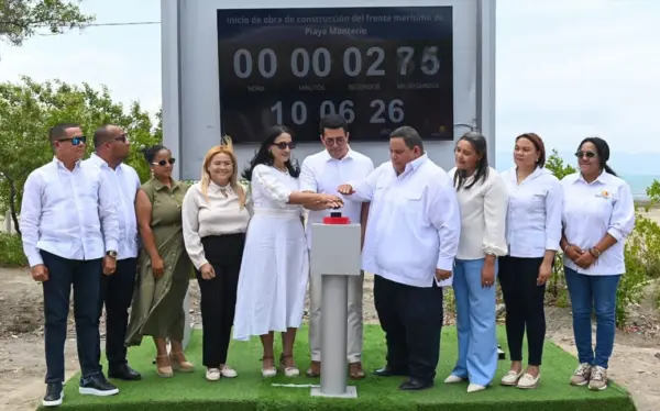 Collado inicia transformación de Monte Río con RD$265 millones; obra estará lista en un año
