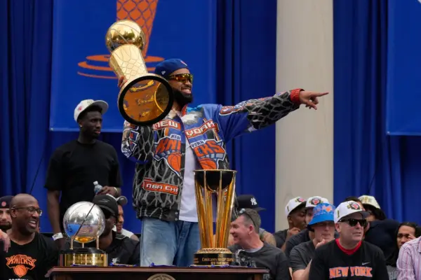 Knicks Championship Parade Basketball