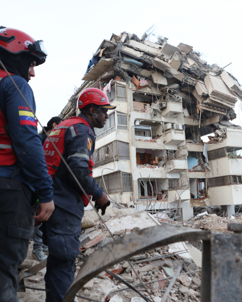 En fotos: el terremoto que golpeó a Venezuela