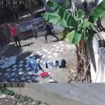 Captado en video: Policía "ejecuta" presunto delincuente en La Vega